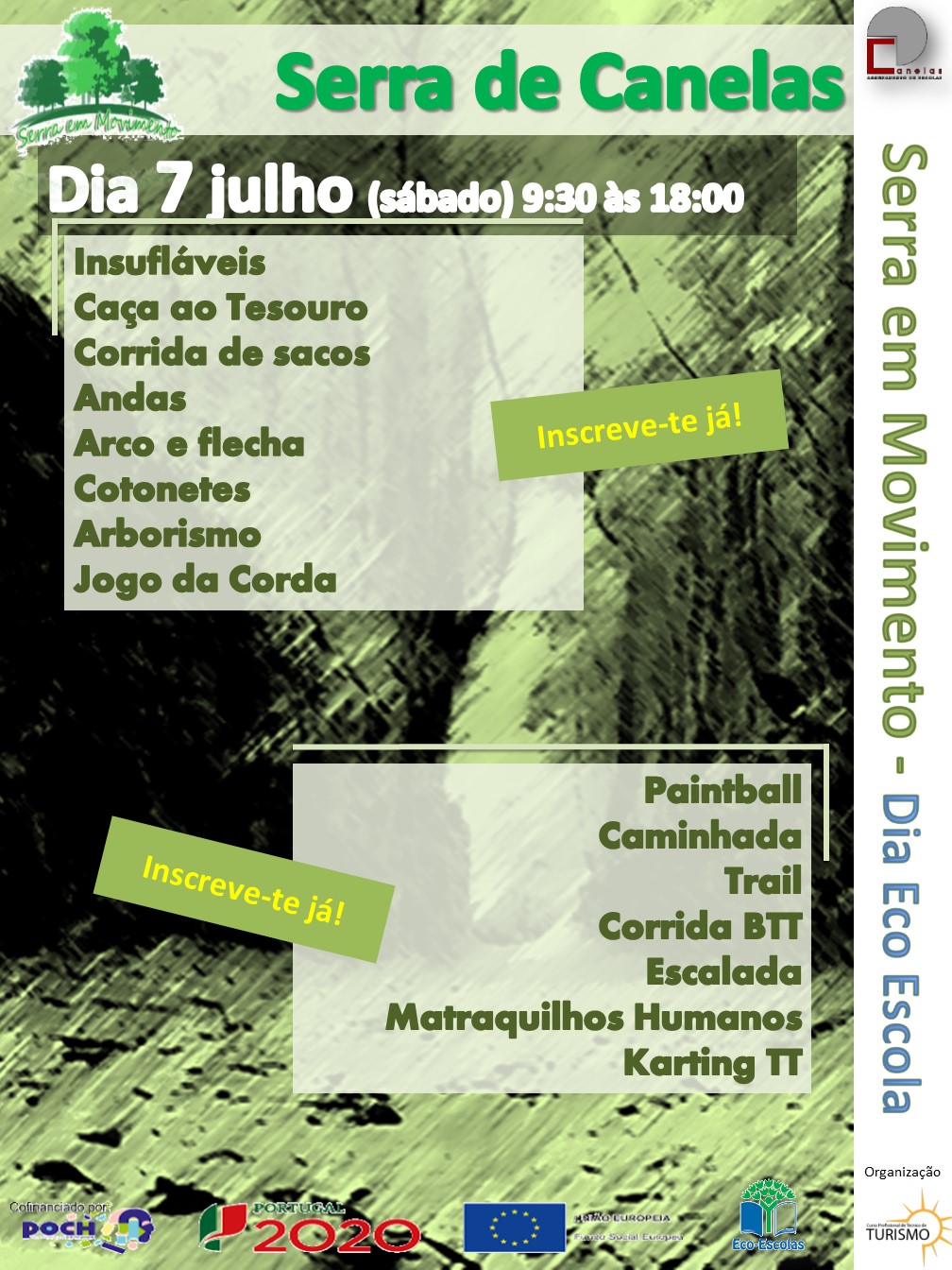 Cartaz da atividade "Serra em Movimento"